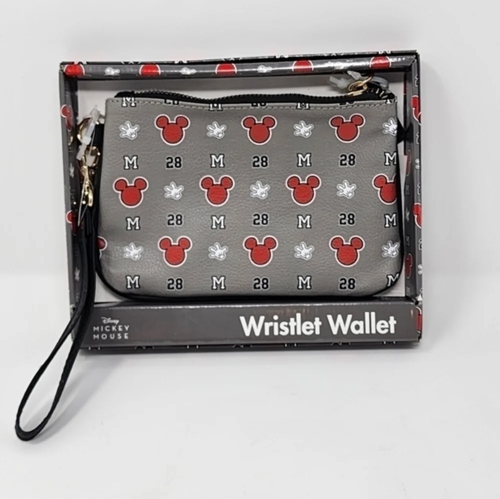 Disney Mickey‎ Mouse Wristlet Wallet New